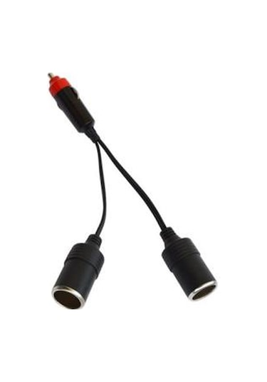 Platoon Araç Çakmaklık Çoklayıcı 2 Port Splitter Y Kablo