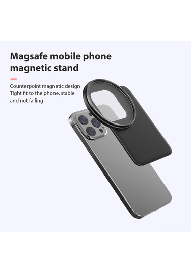 Reedark 67mm Filtre Uyumlu Magsafe Manyetik Telefon Filtre Tutucu - İphone 12/13/14/15 Serisi İçin Profesyonel Fotoğraf Çekimi