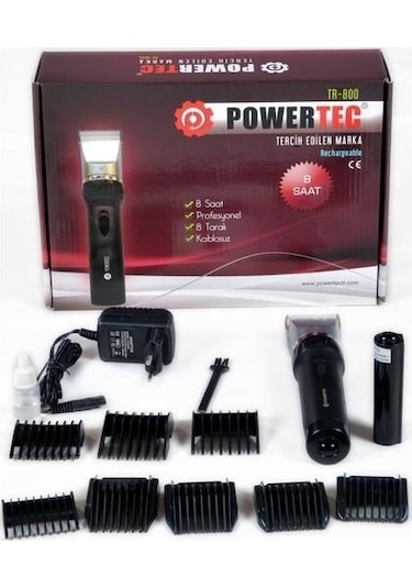 Powertec TR-800 Şarjlı Tıraş Makinesi