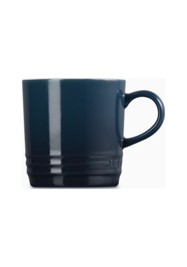 Le Creuset Seramik Cappuccino Kupası Lüks Ve Zarif Kupalar Lacivert 10