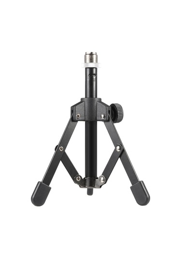 Ranyeek Ammoon Ms-12 Masaüstü Mikrofon Sandalyesi, Katlanabilir Mini Tripod, Toplantılar Ve Konferanslar İçin Uygun, Standart Mikrofon Klip Uyumlu