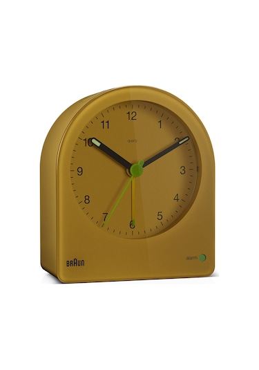 Braun Bc22y Sarı Klasik Analog Alarmlı Masa Saati