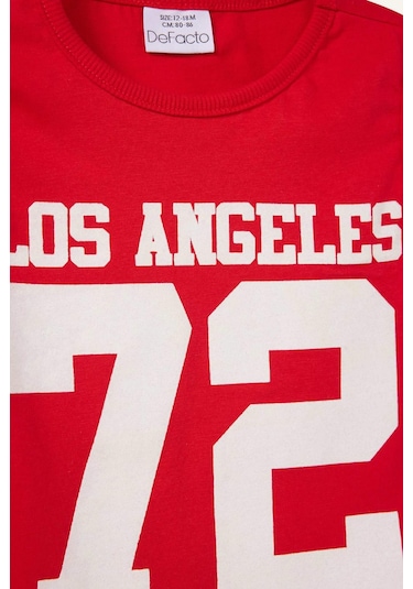 DeFacto Erkek Bebek Bisiklet Yaka Baskılı Atlet E2339A525HSRD79