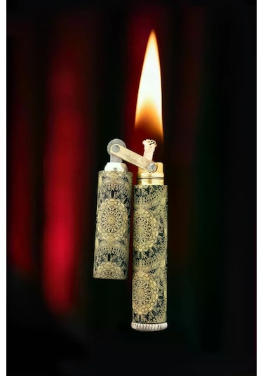 Caka Lighter Beethoven Desen Benzinli Çakmak - Ckl-019