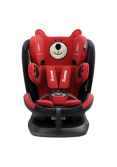 Yoyko Bear 360 Dönebilir Yatabilir İ-size 0-36 Kg Oto Koltuğu Isofıx/sıp/latch - Kırmızı