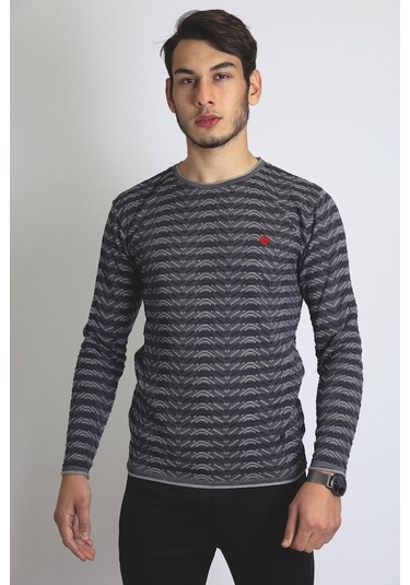 Raınsnow Erkek Triko Kazak Antrasit (504888073) Antrasit