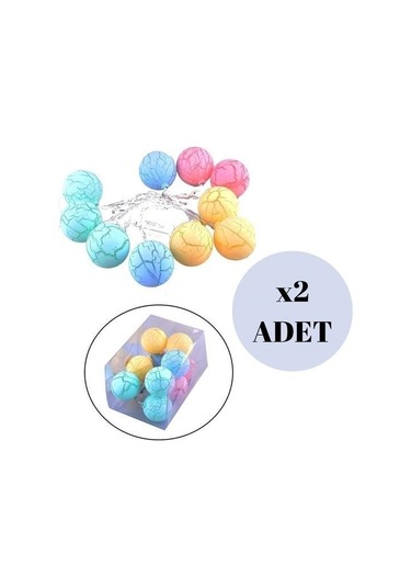 Seçkin Trend Dekoratif Minik 10 Toplu Ledli Dekoratif Dolama Renkli Led Çok Renkli