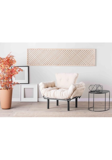 Pafu Nitta Tekli Kanepe - Krem