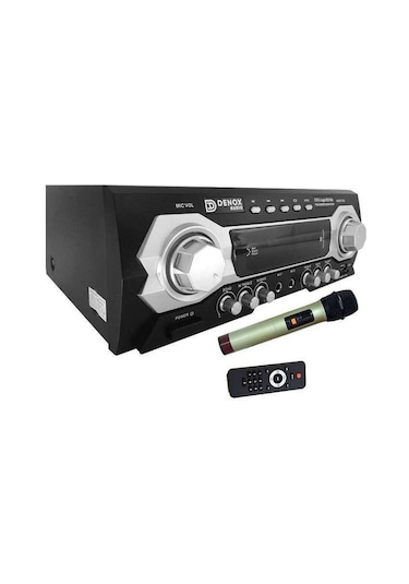 Denox Dxv - Logıc 802 Mic 120W Stereo Amfi