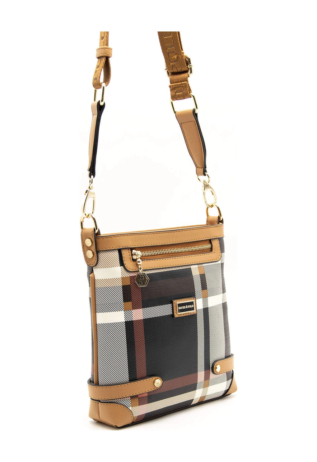 Silver Polo Kadın Çapraz Çanta 1120 Siyah-Taba