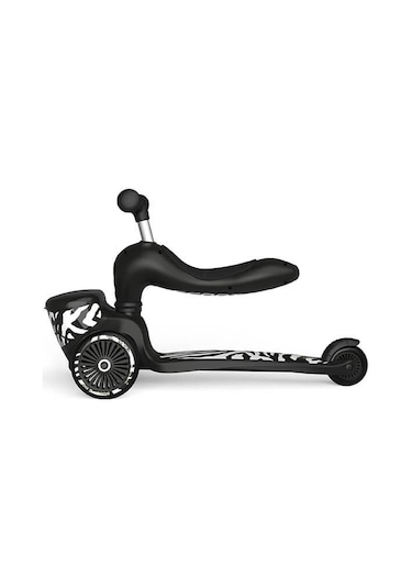 Scoot And Ride Highwaykick 1 Lifestyle Scooter - Zebra 210621-96606 Siyah