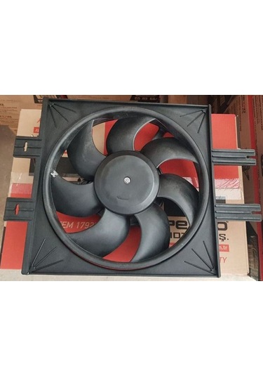 Renault R9 R11 Fan Motoru Komple Davlumbazlı 12V Petro +%30 Daha Fazla Sogutma