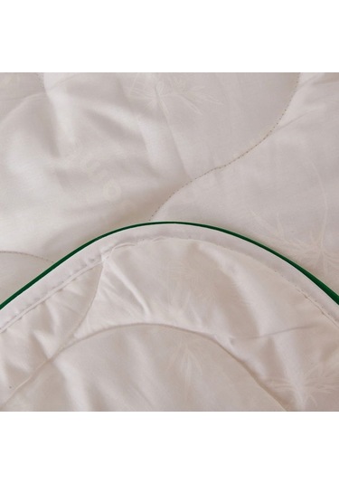 Evidea Soft Tek Kişilik Bambu Yorgan - Beyaz - 155x215 Cm Beyaz