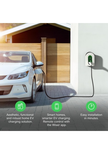 Schneider Electric 1p+n/3p+n, 1xt2s, 7.4/11/22kw, 16/32a Araç Şarj İstasyonu