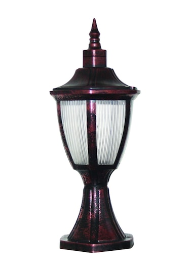 Set Üstü Fener Bakır Rengi Dış Mekan Bahçe Aydınlatma Armatürü