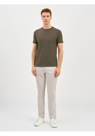 Karaca Erkek Modern Fıt Tişört-haki 11.25s.06.623 Haki