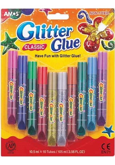 Amos Classic Simli Yapıştırıcı 10.5Ml X 10 Tüp Gcl10B10