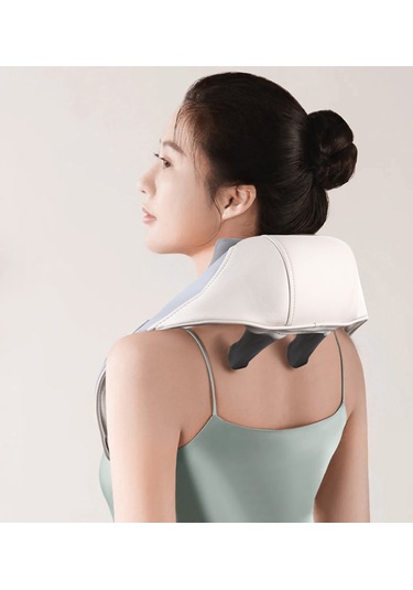 Lichen Shiatsu Sırt Ve Boyun Masaj Aleti, Sırt Masaj Aleti, Beyaz