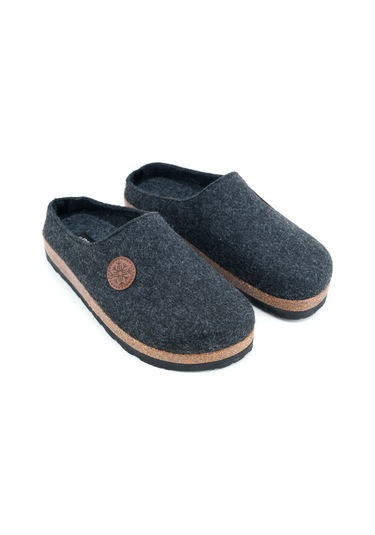 Gezer Kışlık Mantar Taban Ev Bahçe Rahat Taban Erkek Terlik Gt2kmm.16130.01.2d4.g19 Antrasit