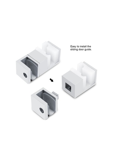 Fosenze 304 Paslanmaz Çelik Banyo Kapısı Daireselleyici - Sabit, Ayarlanabilir, Dayanıklı Ve Anti-koroziv Fonksiyonlar