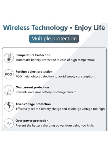 Q18 Yuvarlak Şekil Kablosuz Şarj Cihazı 15w Hızlı Şarj Masaüstü Şarj Pedi - Siyah Siyah
