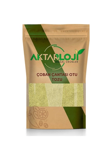 Aktarloji 1 KG Çoban Çantası Otu Tozu Tozu