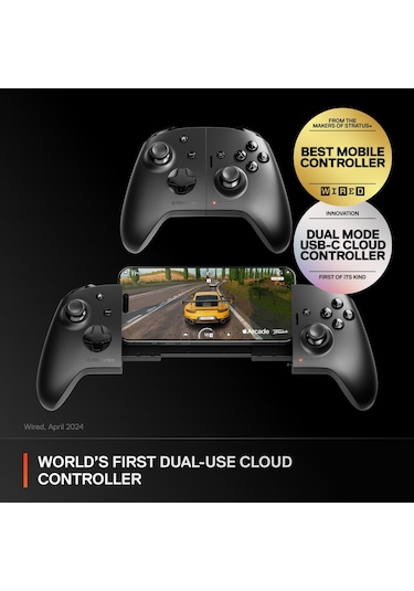 Steelseries Nimbus Cloud Pc, Android Ve Apple Uyumlu Kablosuz Oyun Kumandası