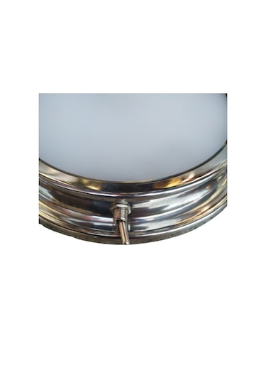 Tekne Ve Karavan Tavan Lambası. Krom Kabin Işığı. Anahtarlı 155Mm Krom