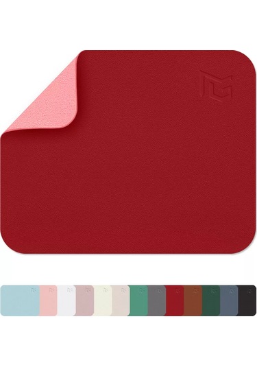 Gimarz Küçük Deri Kırmızı Fare Altlığı 213412120