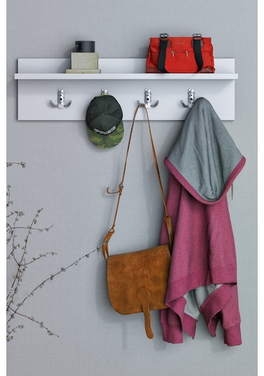 Asela Raflı Antre Duvar Askılığı Anahtarlık