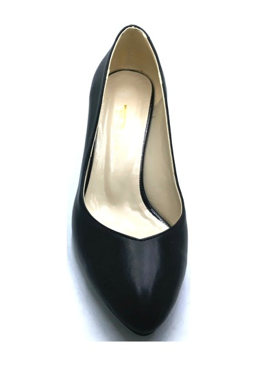 Punto 462006 Bayan Topuklu Siyah Ayakkabı Yeni Sezon