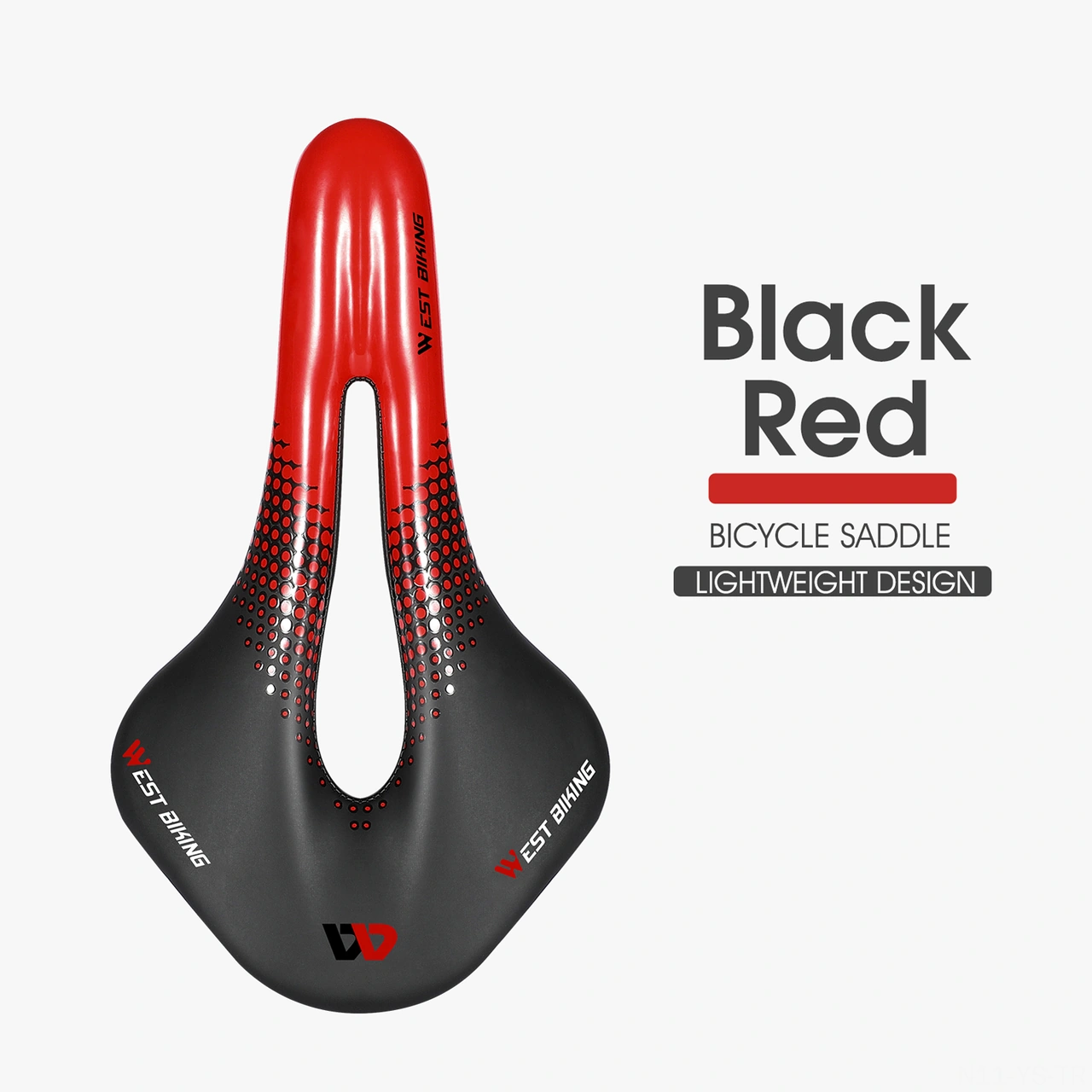 Yunboo Ergonomik Yolluk Bisiklet Jantı - Yüksek Esneklikli, Havalandırmalı, Konforlu Saddle - Kırmızı-siyah Çok Renkli