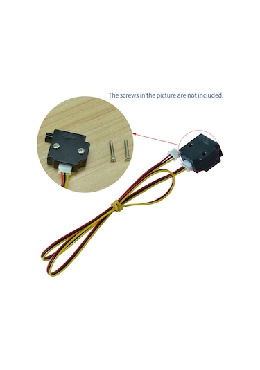 Monyee 3d Yazıcı Filament Kesik Tespit Modülü - Plastik Malzeme, 1 Metre Kablolu Erişim