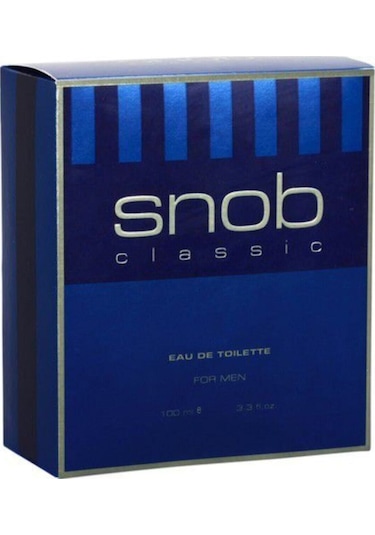 Snob Classic Erkek Parfüm EDT 100 ML
