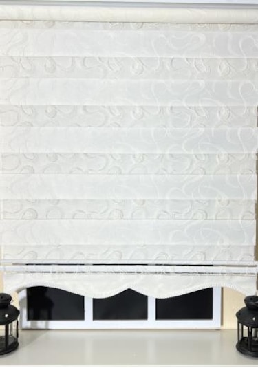 Storburada Zebra Stor Nakışlı Ekru Etek Dilimli St 125 Ekru