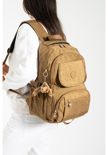 Ultra Hafif Sırt Çantası Unisex Taba Model: 571-3d - Taba