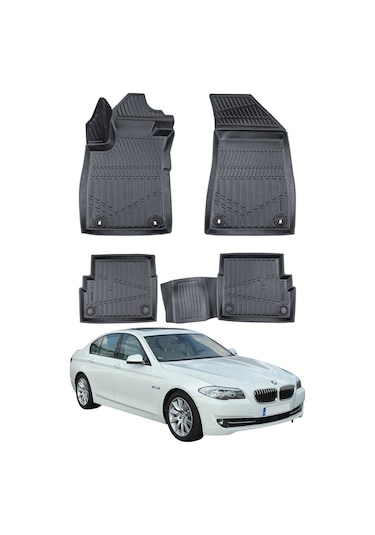 Bmw 5 Serisi F10 Xdrıve 2013-2016 Uyumlu Araca Özel Lüx 4d Paspas