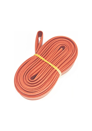 10mm H Class Cam Elyaf Örgü Silikon İzoleli Makaron 5 Metre, Çalışma -60/+250 Derece