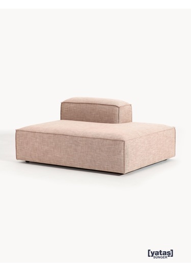 Most Mollis Sağ Pro Köşe Modül 09 Bej Keten Kumaş Yumuşak Sünger