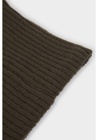 Defacto Erkek İçi Suni Yünlü Atkı C8275ax25wnkh328 Haki