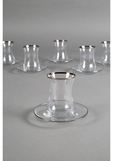 Rakle Avantgarde Platin 12 Parça Çay Seti 150 Cc Çok Renkli