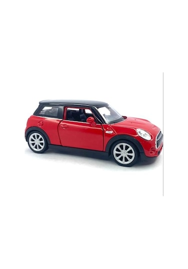 Oyuncak Metal Model Araba 1/36 Çek Bırak Kımızı Mini Cooper
