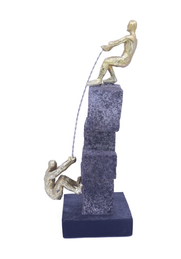 Dekoratif Tırmanış Destek Biblo Heykel