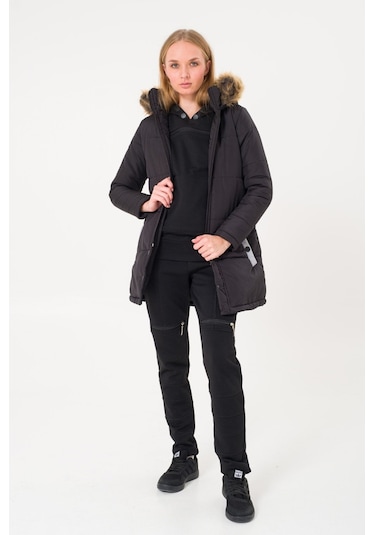 Barbora Kışlık Kürk Yaka Şişme Kadın Mont Tyc00272137241