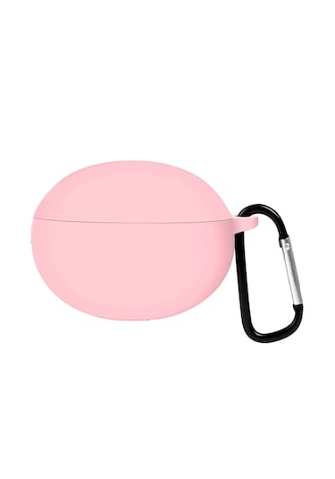 Huawei Freebuds 5i / Freebuds 6i Uyumlu Silikon Kılıf Kanca Pembe