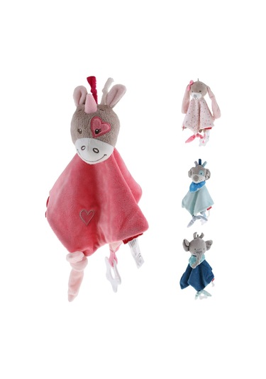 Dolıty Peluş Battaniye Diş Çıkarma Güvenlik Mavi-köpek Mavi Köpek Çok Renkli