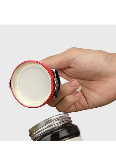 Pazly Paslanmaz Çelik Kavanoz Açacağı - 2,5-10 Cm Ayarlanabilir, Kolay Açma, Gümüş 99 Karakter Gümüş