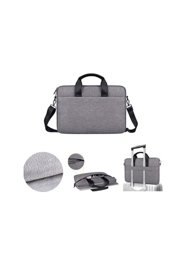 Prestigegoods Tianyeda 15.6 Inç Laptop Kol Çantası, Su Itici Koruyucu, Yurt Dışından, Dayanıklı, Uyumlu Gri
