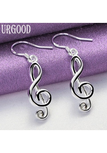 925 Ayar Gümüş Tonlu Kolye Küpe Moda Takı