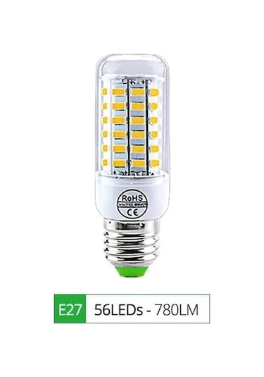 Agoodshop E14-36led Stili E27-56ledler Smd V E27e14 Led Mısır Ampul Yüksek Parlaklık Led Işık Avize